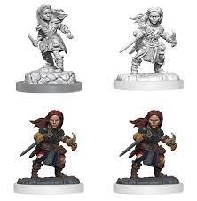 D&D - NOLZUR'S MARVELOUS MINIATURES - WAVE 20 - HALFLING ROGUE FEMALE